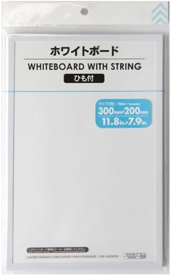 DAISO Japan White Board with Strings