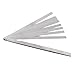 300mm Feeler Gauge 17 Blades Stainless Steel Metric Gap Measuring Tool 0.02mm-1mm