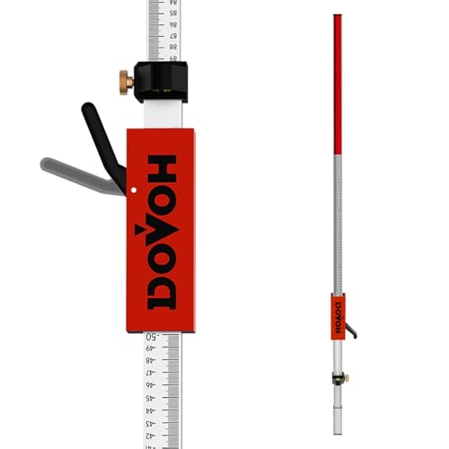DOVOH FT/CM Grade Rod for Laser Level Receiver DP2400