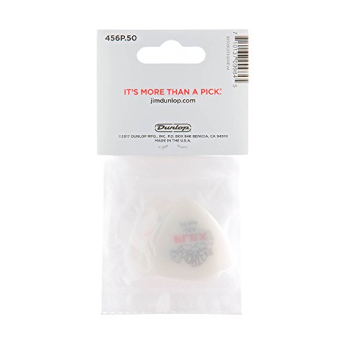 Dunlop 456P50 Médiators Tortex Flex Triangle 0,50mm sachet de 6 - Les Beatles, Paul McCartney, John Lennon, RIngo Starr, George Harrison Dunlop 456P50 Médiators Tortex Flex Triangle 0,50mm sachet de 6 – Image 5