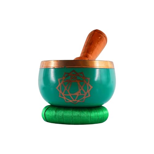 Gemsmantra Heart Chakra Singing Bowl crafted for emotional balanc...