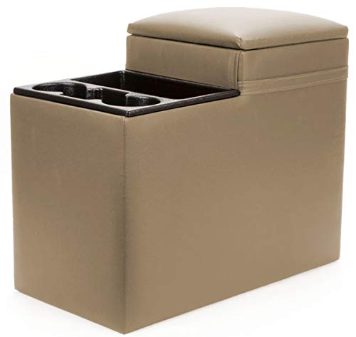 cargo van center console - Texas Saddlebags Full Size Van Console-Taupe (10184)