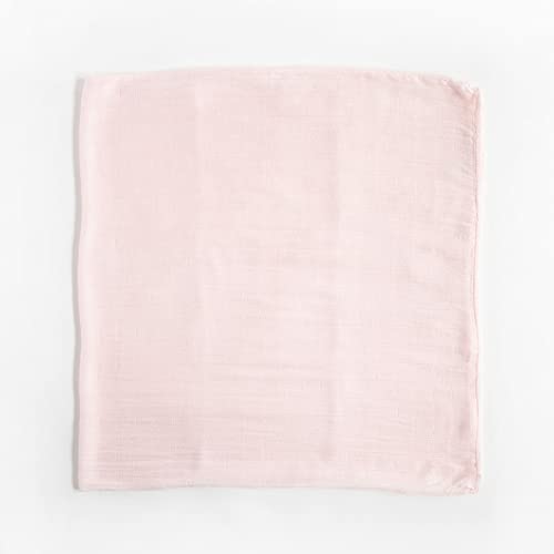 Image of Little Unicorn - Blush Deluxe Swaddle | Single | 100% Rayon Muslin from Bamboo | Super Soft | Newborns and Infants | Large 47 inch x 47 inch | Machine Washable