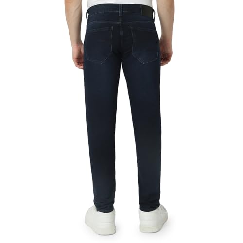 Image of Spykar Men's Slim Fit Low Rise Casual Jeans