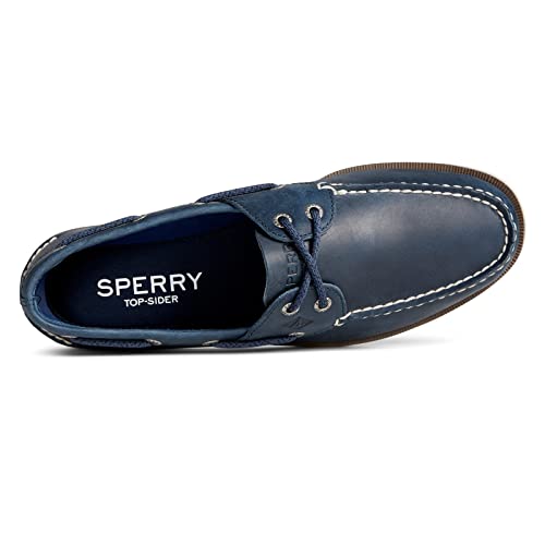 Image of Sperry Men's Leeward 2-Eye Leather Boat Shoe