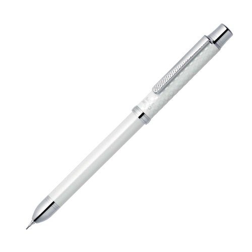 Zebra Sharbo SB27-W stylo multi fonction 2 couleurs 0.7 mm portemine 0.5 mm blanc japon