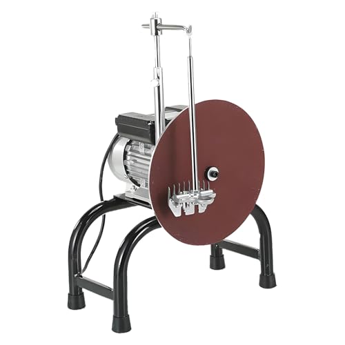 Affilatore elettrico di taglio della lama della cesoia delle pecore, affilatore professionale di taglio della lana 550W con dispositivo di protezione contro la perdite, adatto per la tosatura liscia d