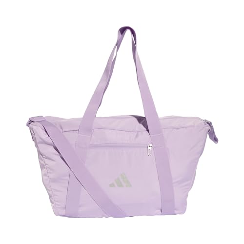 adidas Women's Bolsa de deporte, Powder Plum/Silver Metallic, 1 Talla