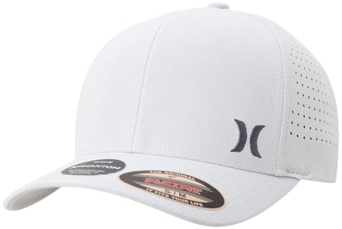 Image of Hurley Men's Baseball Cap - Sweat-Wicking Fitted Baseball Hats for Men (S-XL)