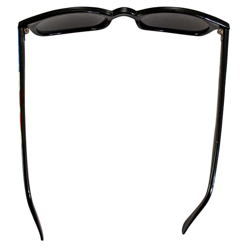 Pacific Coast Sunglasses X-Kd'S Flag Frame/Smoke Lens Rectangular Sunglasses, Black, 55mm, 60mm4
