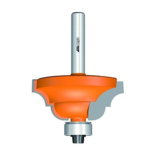CMT 841.380.11 Roman Ogee Bit, 1/4-Inch Shank, 1/4-Inch Radius
