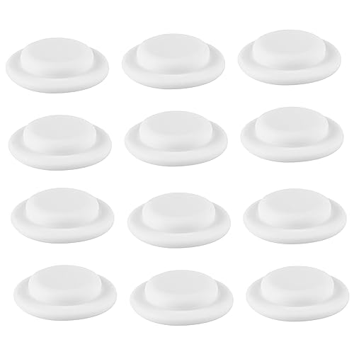 MOLUCKFU Set of 12 Silicone Gaskets Baby Bottle Sealing Disk Wide Mouth Silicone Pad Bottle Rings Safe Material Leak Proof Seal