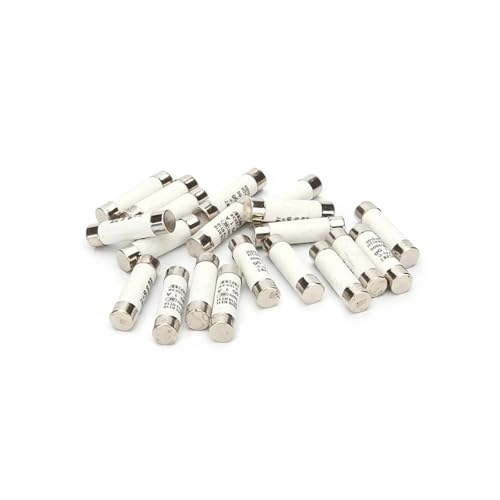Fusibili A Cartuccia Con Tubo In Ceramica, Fusibile Di Rete Domestico In Ceramica 10x38mm 500V 1A-32A RO15 RT19 RT14 RT18 Confezione Rapida Da 10(32a)