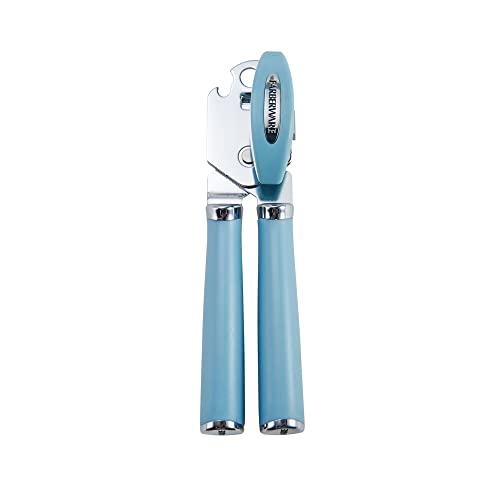 Farberware Professional Retro Heavy Duty Stainless Steel Smooth Edge Manual Hand Held Can Opener With Soft Touch Handle