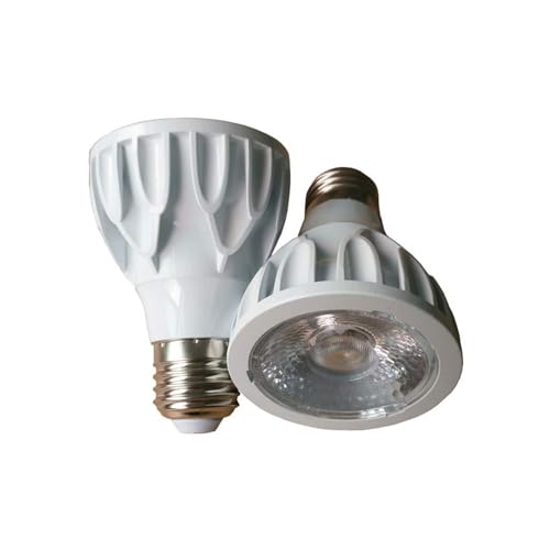 JCKJWL Bombilla LED Par20 de alta potencia, de aluminio de 10 W, E27, Par20, 3000 K-6000 K Iluminación de áreas grandes(Warm white 3000K)
