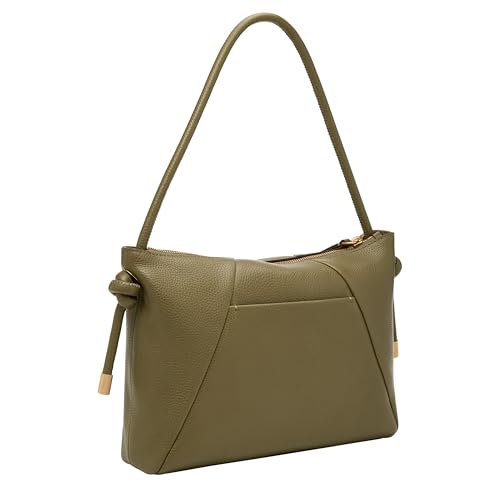 Fossil green shoulder bag – image 7