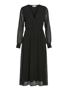 VIFALIA V-Neck L/S MIDI Dress - NOOS
