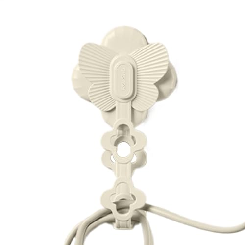 Abrazaderas Para La Gestión De Cables - Sujetacables, Clips Para La Fijación De Cables | Gancho Para Cable, Abrazadera De Cable De Cocina Con Diseño De Cerrado, Soporte Para Cable Sin Perforar Debajo