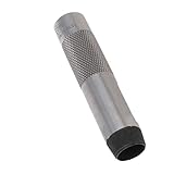 Auniwaig 18mm Round Hollow Punch Leather Craft Punch Tool, Round Carbon Steel Leather Craft Hollow Hole Punch Cutter, 1 Pcs