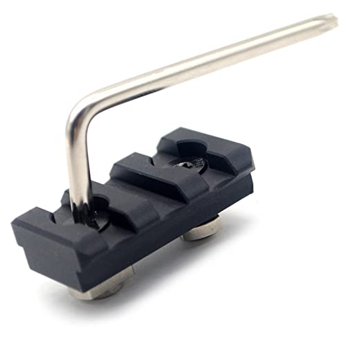 Smith's KIT 3 Slot Rail for M-Rail System Chamfer Edges & Bevelved Ends AluminumT6