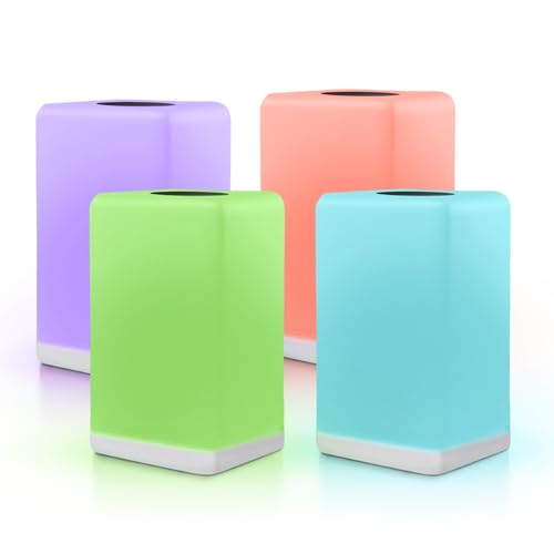 FriendLi - Subscription Required Wi-Fi LED Light for Long Distance Touch Lamp, Unique Gift for Connection, Best Friend, Relationship, Family, Friendship, Easy App Setup (Set of 4)