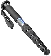Leofoto MP-326C 6 Section CF Travel Monopod Carbon Fiber 61" Tall 16" Folded 1/4" & 3/8"