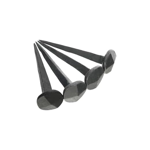 Hand Forged Black Iron Rustic Nails