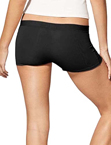 Tommy John Women's Underwear, Boyshort Panties, Second Skin Fabric, Full Coverage, Seamless Panties, 3-Pack4