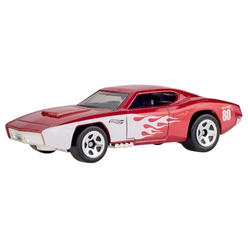 Image of Hot Wheels - Set of 5 Core Mattel 80th Anniversary Vehicles, 1:64 Scale Cars with Decorations and Collector's Pack, Toy for Children, 3+ Years, JGK08
