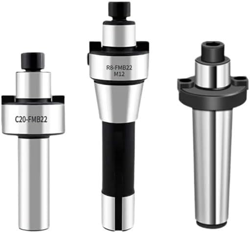 1pc Face Endmill Adapter MT2 MT3 MT4 R8 FMB22 FMB27 BT30 NT30 NT40 Arbor Shell Mill Tool Holder Drawbar CNC Machine Tools(MT3-FMB22 M12)