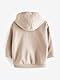 NEXT Oversize-Kapuzenjacke mit Reißverschluss Stone Brown 12 Monate