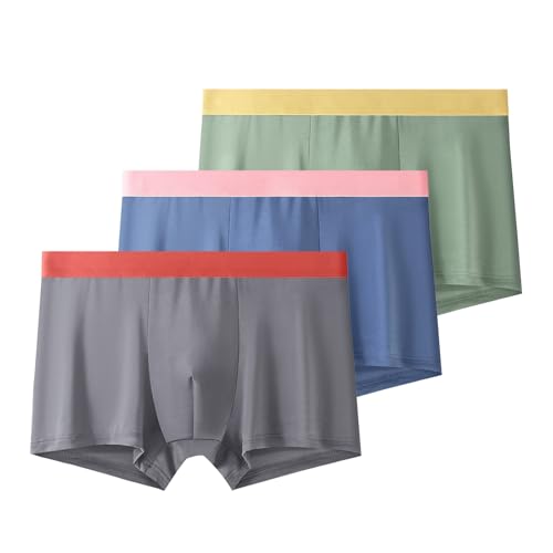 シルク100% 　メンズ トランクス　 L 4枚 Amazon | シルク トランクス 絹100％ メンズ 前開きタイプ M L