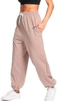 Ausook Womens Sweatpants for Women Sweatpants Sweat Pants Joggers for Women High Waist Lounge Jogger Pants for Women Pockets