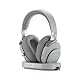 Fractal Design Scape Light - Wireless PC Gaming Headset - Detachable Flip-to-Mute Microphone with Noise Cancellation - Battery Life Up to 40 Hours - Configurable Ambient Lighting - Gray