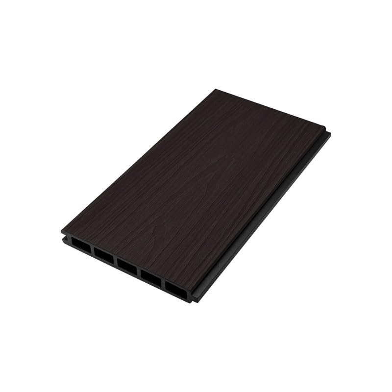 Tuda Grass Direct Co-Extrusion Composite Tongue & Groove Flat Fencing Boards - 15.7cm x 1.8m - Walnut