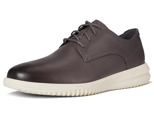 Image of Cole Haan Men's Grand+ Plain Toe Oxford, Pavement /Ivory, 10.5-W US