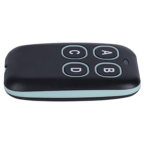 433MHz 4-Key Learning Remote Control, Portable Universal Remote Control Fob