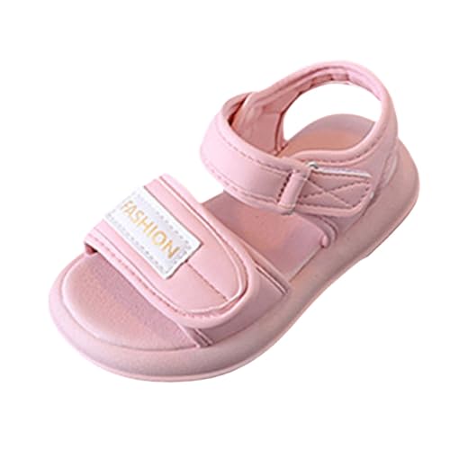 IWIHMIV Girl Sport Sandal Boys Open-Toe Summer Outdoor Athletic Sandals Lightweight Soft Sole Beach Shoes