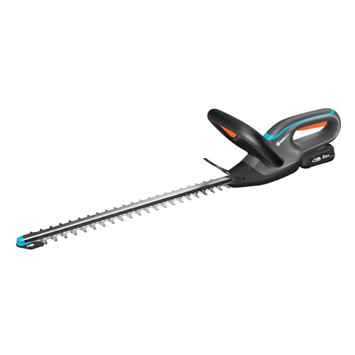 Gardena Cortasetos EasyCut 45/18V Set Cortasetos: Cuchillas de Doble acción, Protector de Punta de Cuchilla, Mango ergonómico, Fácil Almacenamiento, Corte sin Cables (14734-20)