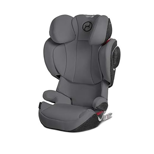 Cybex Solution Z-fix Booster Seat in Manhattan Grey