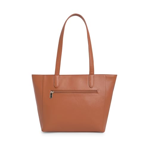 Image of Caprese Indra Tote Medium Bag for Women | Stylish Shoulder Bag with Comfortable Straps, Multi-Compartment & Zip Closure | Ideal for Laptop & Essentials | Design for Work, Travel, Shopping