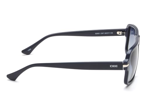 Image of IDEE sunglasses| 100% UV Protected | Gradient | Full Rim | Square | Men | Large | Polycarbonate Frame | Gradient TAC Lens