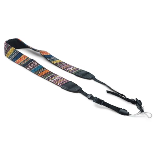 Image of Nocs Provisions Woven Tapestry Strap, Binocular & Camera Reinforced Universal Wide Shoulder & Neck Strap for Men & Women