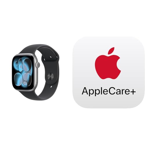 Apple Watch Series 11iGPS + Cellularfj- 46mmXy[XOCA~jEP[XƃubNX|[coh - M/L + 2N AppleCare+ for Apple Watch Series 11