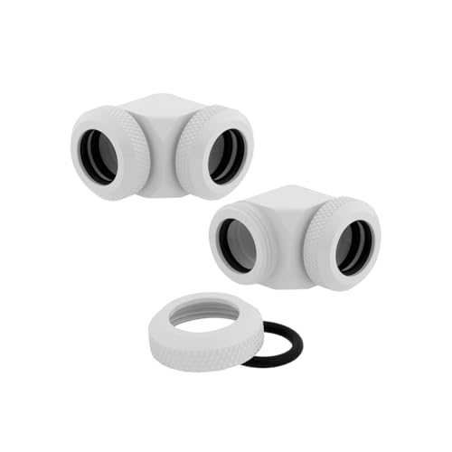 Corsair Hydro X Series 90 Rotary Adapter Twin Pack Black Model Number: CX-9055009-WW product thumbnail 10