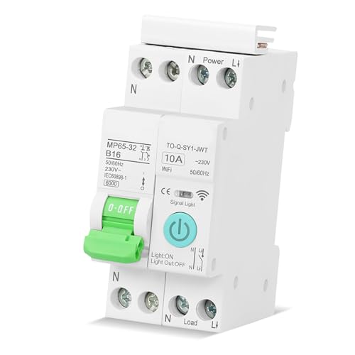 Disjoncteur intelligent WiFi SEAFRONT pour commande vocale maison