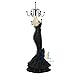 WE Doll Jewelry Stand Holder Mannequin Necklace Display Orgaziner Black Evening Gown Jewelry Stand 10 inches