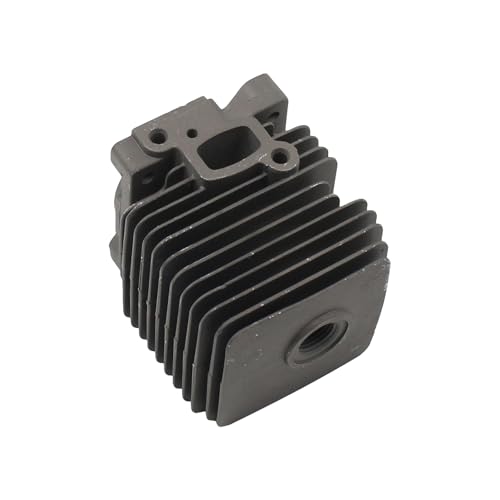 Kolben Zylinder Satz 34mm Zylinderkolben Kolbensatz mit Kolbenring Kolbenbolzen Sicherungsring Zylinderfußdichtung für Stihl BG 85 FS 38 FS 45 FS 55 BG85 FS38 FS45 FS55 Motorsense