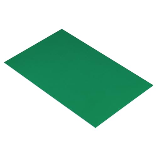 Image of MECCANIXITY ABS Engraving Double Color Sheet 7x11inch Dark Green /White for Badge, Sign, DIY Carving Pack of 12