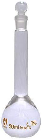 Volumetric Flask Class A pennyhead Stopper 50ml